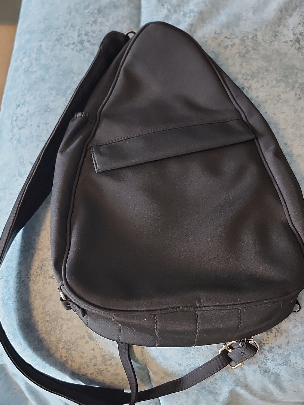 Black Travel Shoulder/Cross Body Bag